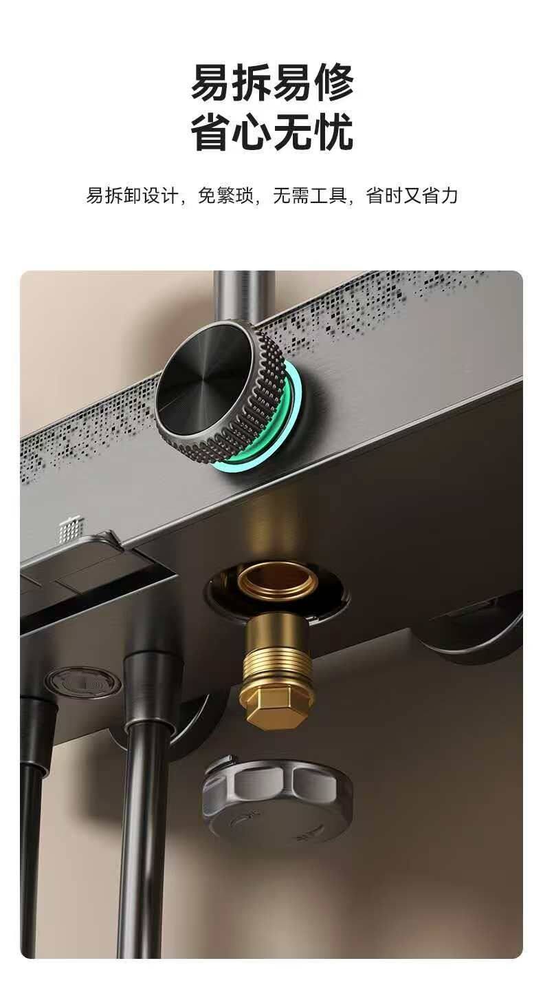 Смеситель для душа 简易花洒套装奶白色卫生间浴室淋浴分体无顶喷淋浴花洒淋浴龙头