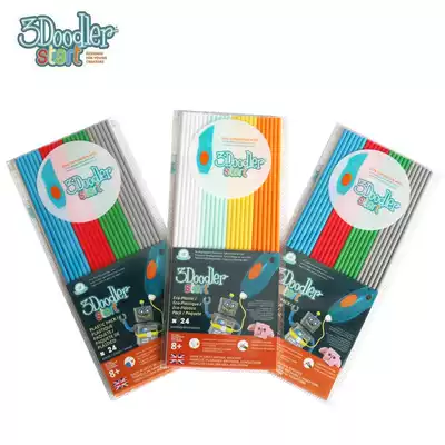 American 3doodler 3d printing pen PLA supplies stereo graffiti pen 3D painting brush template paint bag consumables