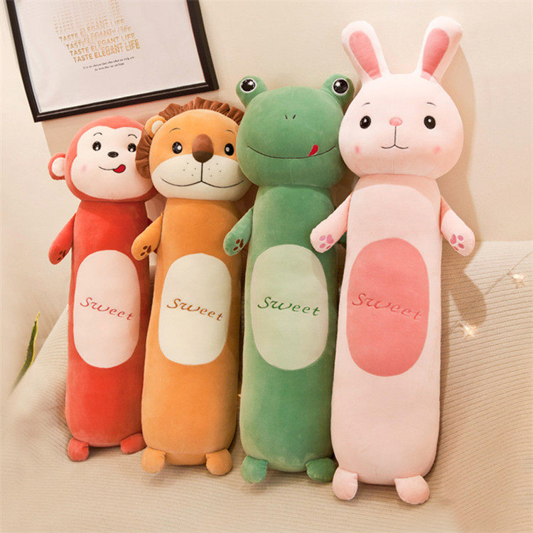 Candy Animal Cylindrical Holding Pillow Long Strip Pillow Can Be Detached Wash Baby Adult Wool Suede Toy Doll Girlfriend-Taobao