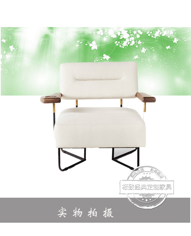 Nhà thiết kế Qiange Bird Tính cách hiện đại Kim loại Khách sạn Mô hình Nhà cao cấp Nội thất tùy chỉnh Giải trí Ghế Mô hình Ghế - Đồ nội thất thiết kế đôn gỗ tròn