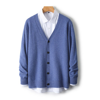 New autumn and winter men's pure wool sweater warm base layer New autumn and winter men's pure wool sweater warm base layer