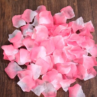 Розовый плюс белые лепестки/120 штук