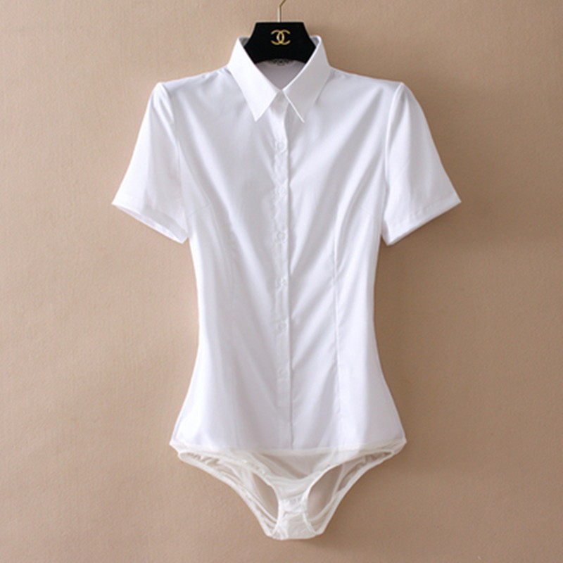 High-end Tandem Professional OL Shirt Woman 2022 Chunxia New Fashion Thunder jacket with short sleeve Lieven fit shirt