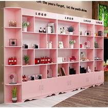  Cosmetics display cabinet Beauty salon product display cabinet Barber shop supermarket shelf skin care products nail display cabinet