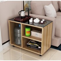 Electric Teapot side a few small coffee table solid wood panel living room tea table corner few removable small square table bedside table