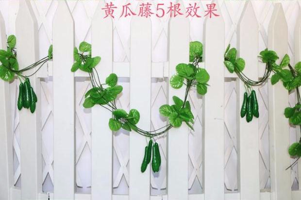 Mô phỏng cây mây nhỏ trang trí hoa nho Dây leo thực vật Dây leo hoa giả Trang trí bè trực tiếp - Hoa nhân tạo / Cây / Trái cây hoa giả
