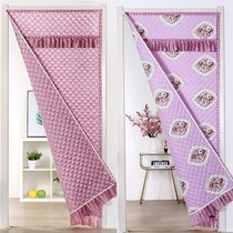Autumn and winter air-conditioned cotton door curtain thickened home bedroom sound insulation and thermal insulation cold and windproof partition curtain