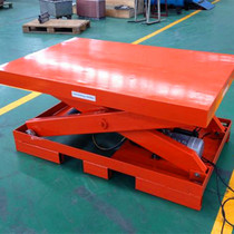 Customized fixed lift scissor hydraulic freight elevator small electric lifting platform workshop simple lift