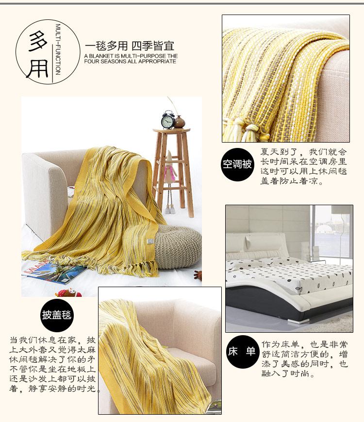 nước Mỹ chăn bình thường để giữ cho mùa thu ấm áp và mùa đông văn phòng ngủ sofa chăn điều hòa không khí chăn trang trí phòng khách thảm đi xe khăn - Ném / Chăn gia chan long cuu