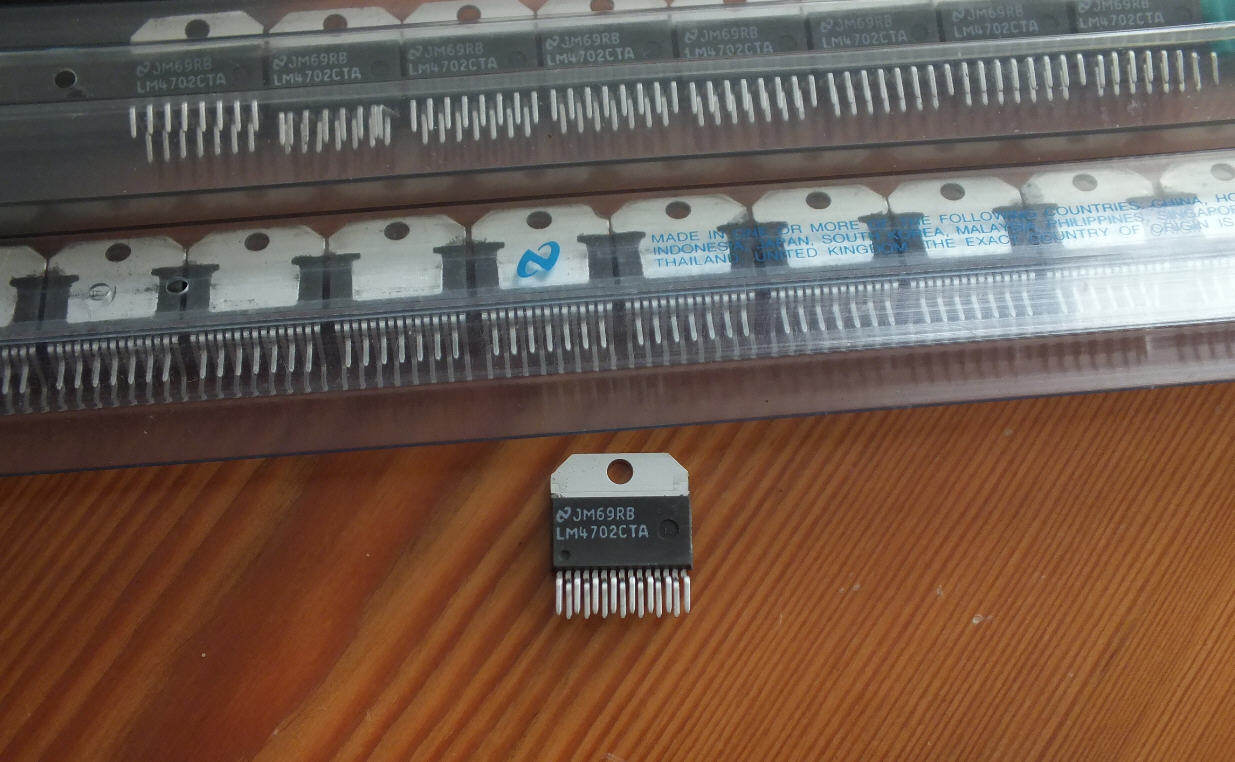 LM4702CTA original IC driver 600w