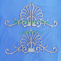 Wrought iron accessories cast iron crown door top flower cast iron flower crown horn flower iron gate fence guardrail accessories 1075