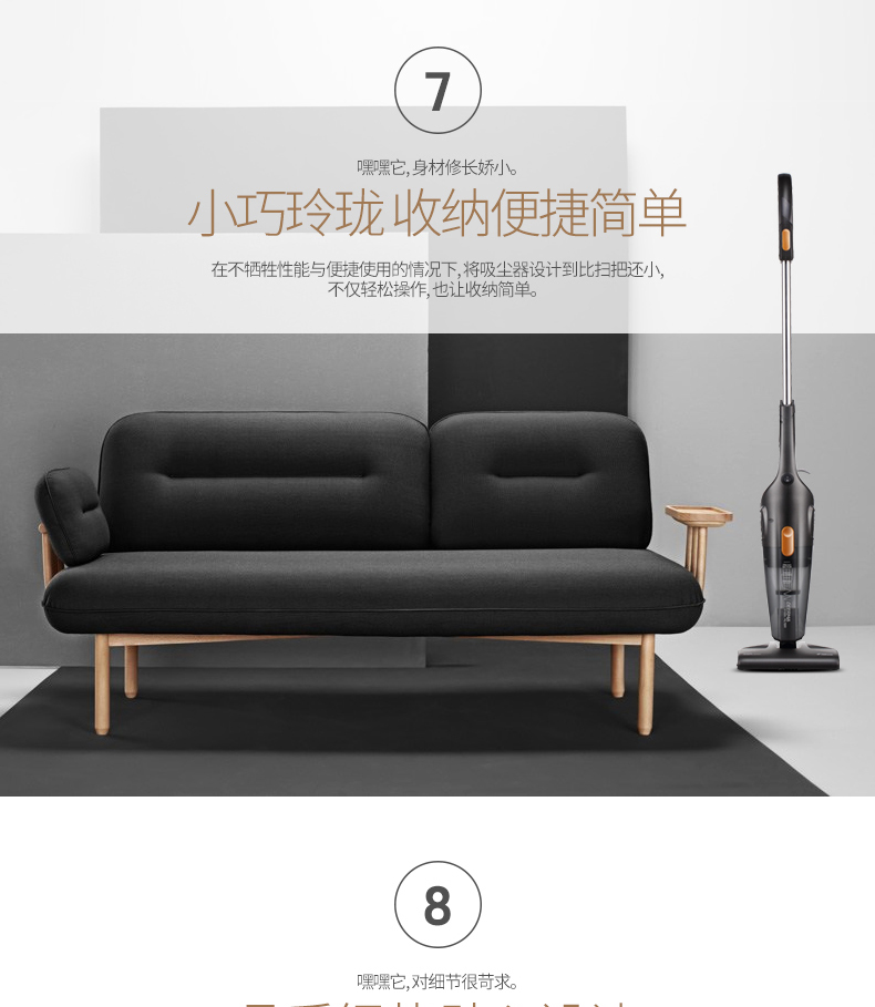 mua robot hút bụi loại nào tốt Delma máy hút bụi gia đình nhỏ cầm tay đẩy mạnh công suất cao ngoài 螨 thảm mini robot hút bụi lau nhà nguyễn kim