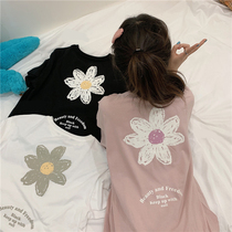 Very Fairy Super Fairy Chicks Woman Dress 2020 Summer New Design Sense Loose 100 Hitch Short Sleeve Student Blouse