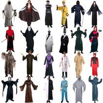 cosplay adult male zombie grim reaper ghost ghost dress Halloween vampire wizard demon show costume