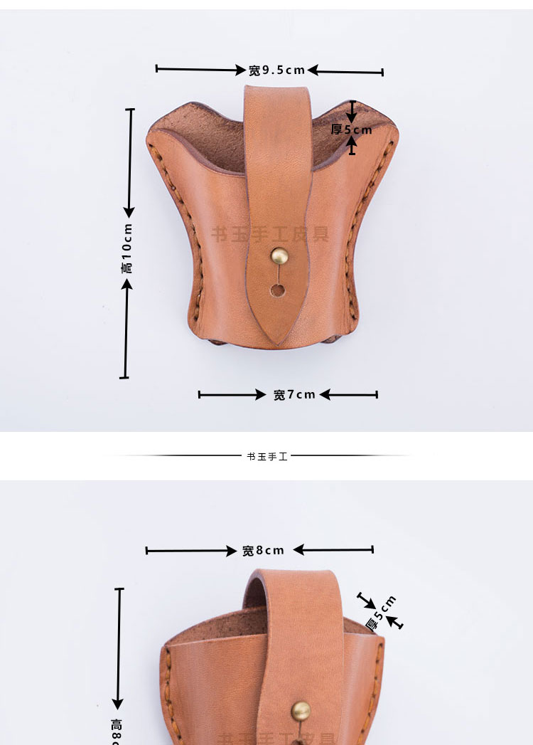 Túi đựng súng cao su bằng thép không gỉ Đa chức năng Bao da đựng túi đeo tay handmade không có biến dạng túi thể thao ngoài trời túi đeo hông du lịch