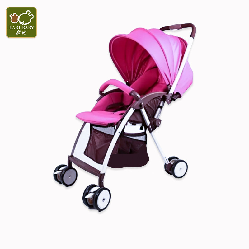 Limited area free mail Rabbi LPEHZ20902 baby baby multi-function trolley can lie light and foldable