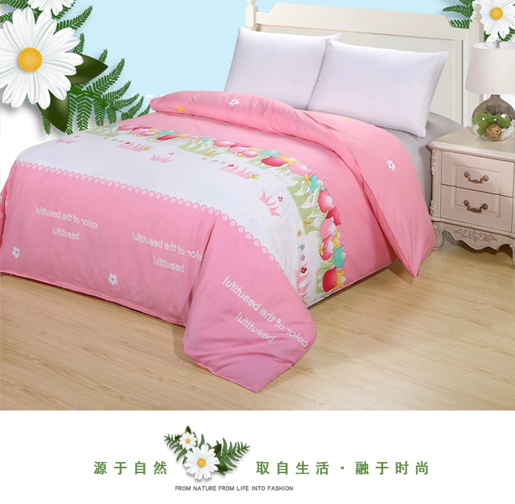 Một mảnh bông chăn mền chăn ký túc xá sinh viên độc thân 1.8x2.0 mùa thu và mùa đông dày mét 2 mét x2.3 - Quilt Covers
