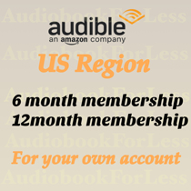 6个月audible.com有声书 audible credit会员 membership订阅