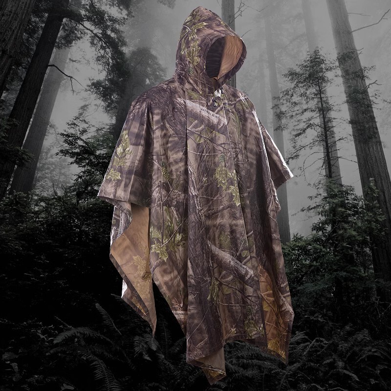 Free Soldier Outdoor Rainproof Outdoor Tactical Raincoat Military Camouflage Multi-Functional Poncho Mountaineering and Cycling Rainproof Clothing Free Soldier Outdoor Rainproof Outdoor Tactical Raincoat Military Camouflage Multi-Functional Poncho Mountaineering and Cycling Rainproof Clothing