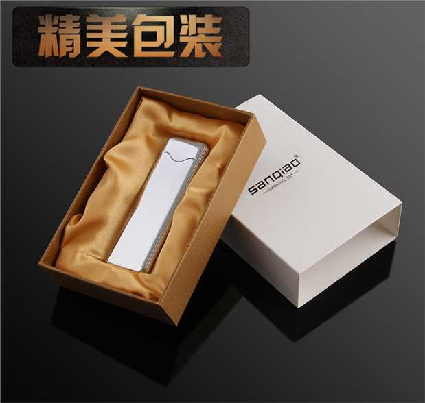 USB nhẹ sạc cá tính nam chống gió siêu mỏng thuốc lá nhẹ máy điện nam laser cảm ứng vân tay điện tử bật lửa zorro