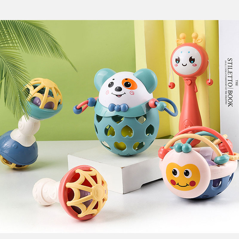 Baby Toys 0-1 Year-old Baby Early Education Educational Newborns 3-6-12 Months Baby Rattle 5 Boys 7 Girls 8