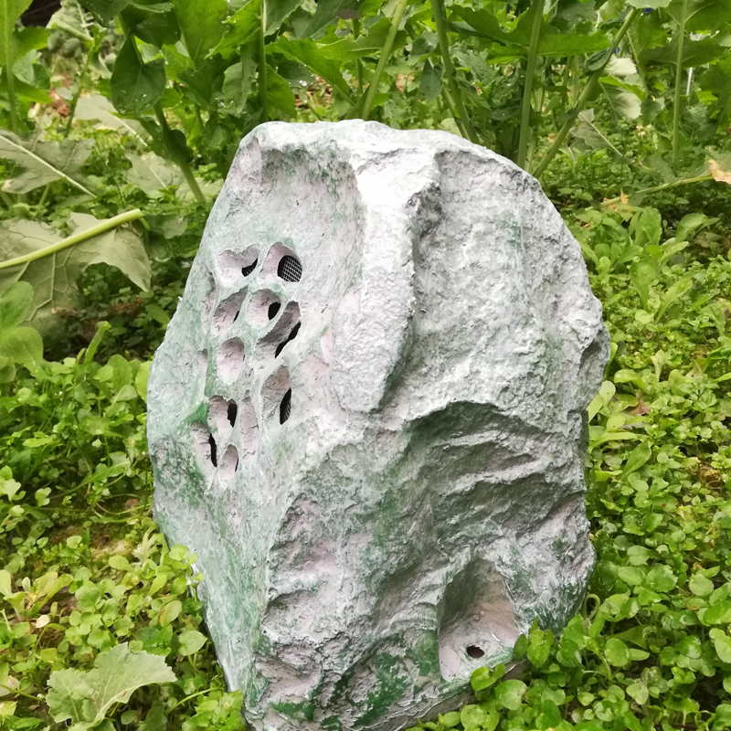 Outdoor lawn audio outdoor garden grass speaker waterproof speaker stone garden background music public broadcasting