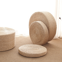 Futon cushion meditation Kneeling Mat yoga mat straw tatami cushion floating window mat thickened meditation Buddha mat