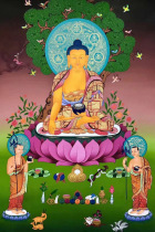 Holy Eight Auspicious Ode (100000 times) Muqing Temple chanting mantra on behalf of the generation