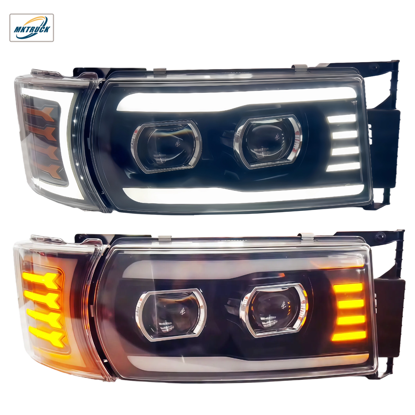 [Переделанные две линзованные LED-лампы для гостиной, светильник Scania GPR серия грузового света модификация 1760554 1760597]