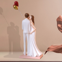Home Decoration Wedding Decoration Couple Swing Pieces Resin Modern Minimalist Style Desktop Bedroom Furnishing Birthday Gifts