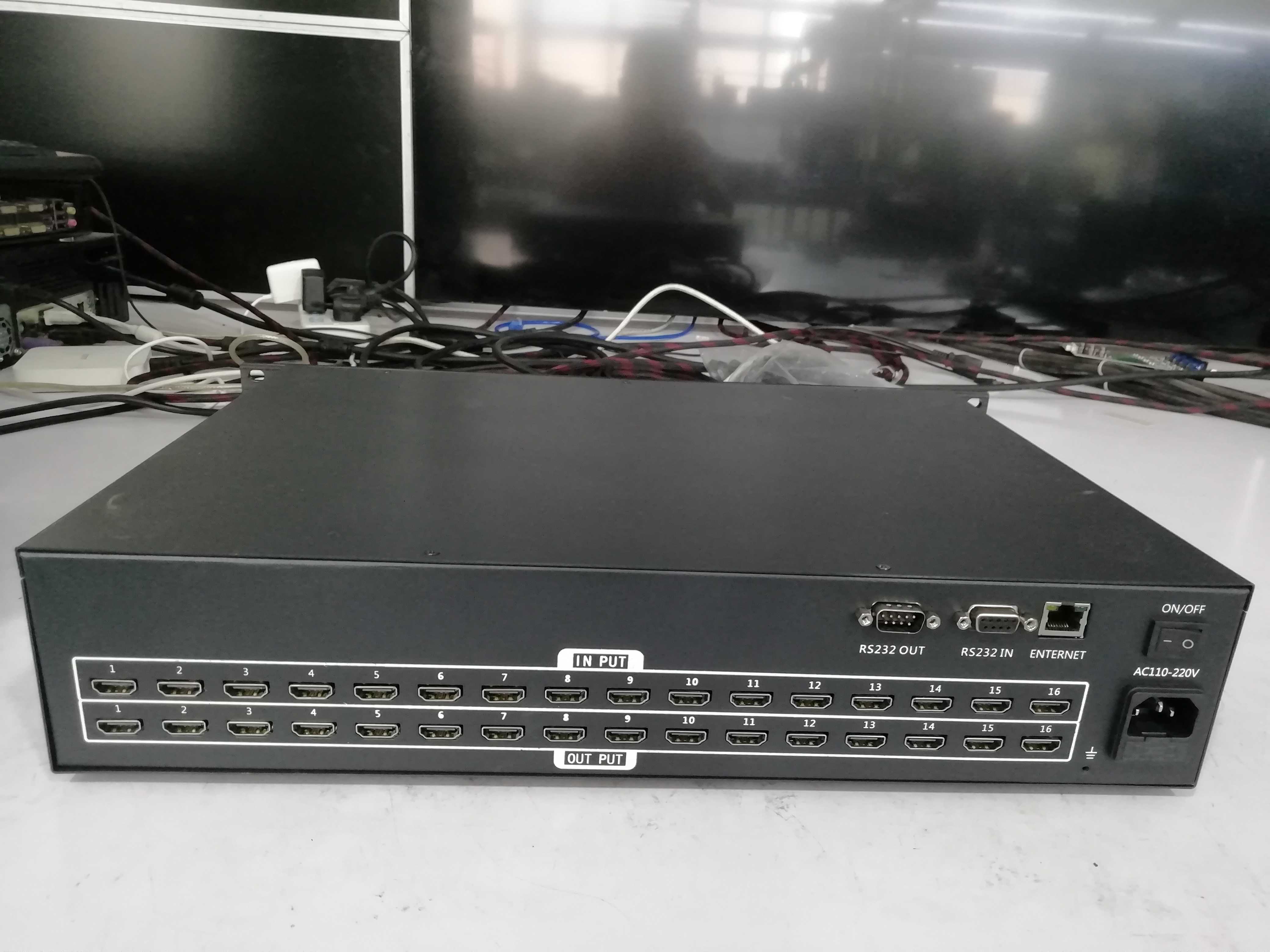 Hdmi HD Matrix Switch 1616 HDMI16 in 16 out 0808 0816 0824 0832 1632