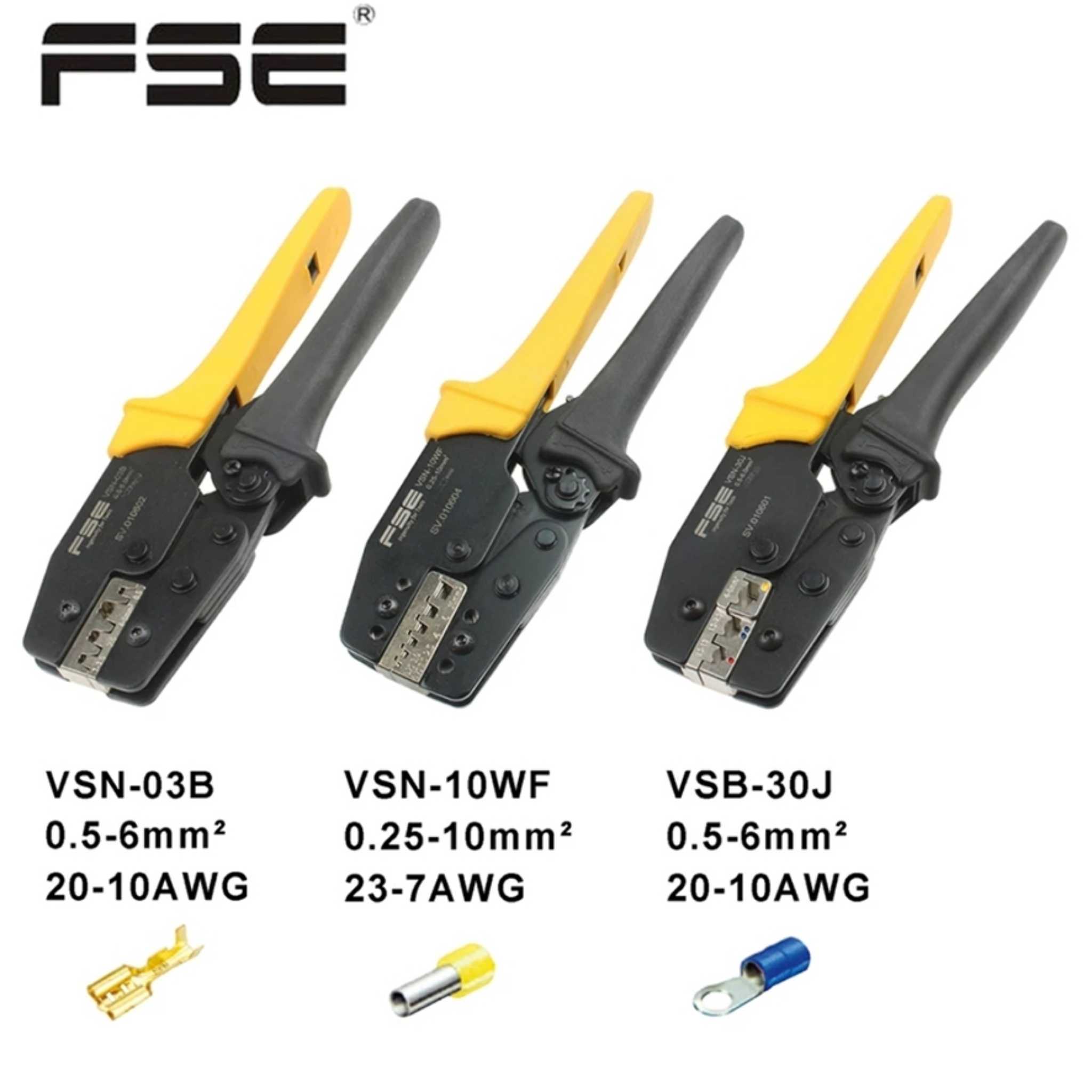 FSE Zhejiang Huasheng Tool VSN-30J VSN-03B VSN-10WF VSN-10A Terminal Crimping Clamp