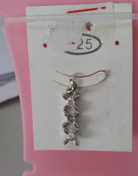 925 Silver Jewelry Diamond Necklace Pendant Accessories Birthday Gift