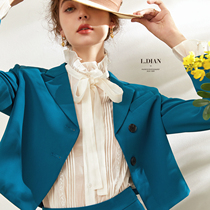 Naughty Exterior Mold Suit Office Professional Dress Shooting Model Womens Clothing Photography Collared