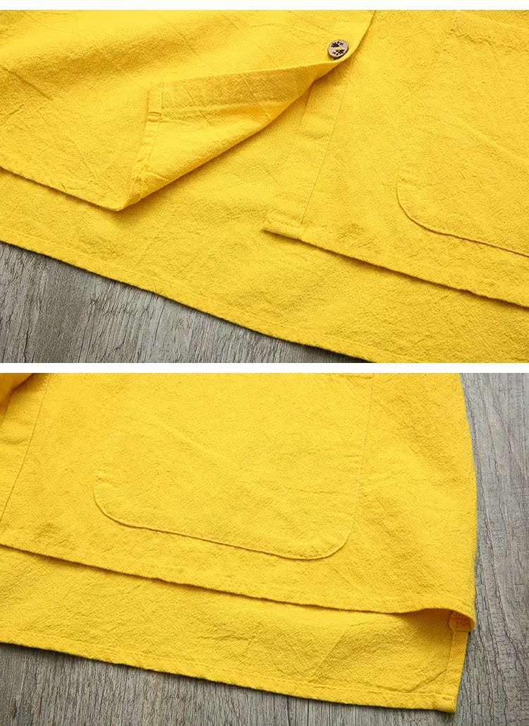 Chất liệu cotton và vải lanh retro không tay áo vest nữ đình chỉ Sen phụ nữ mặc áo gió quốc gia hoang dã - Áo ba lỗ shop thời trang nữ