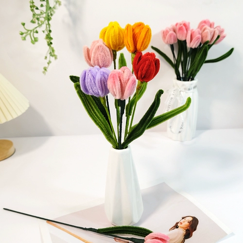 Реалистичный набор материалов на день Святого Валентина, DIY, букет