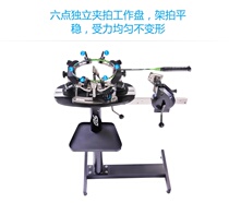 New vertical hand-cranked wire drawing machine threading machine badminton tennis racket dual-purpose winding machine with tools