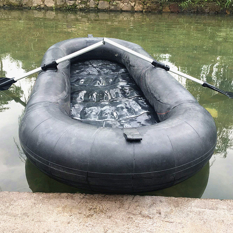 Inner tube Tire boat Homemade fishing boat thickened rubber rubber boat Drifting boat Butyl rubber fishing boat Under the net wear-resistant