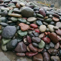 Natural cobblestone river boulder river stone water rushing stone direct selling paving stone fish pool to decorate stone raw stone