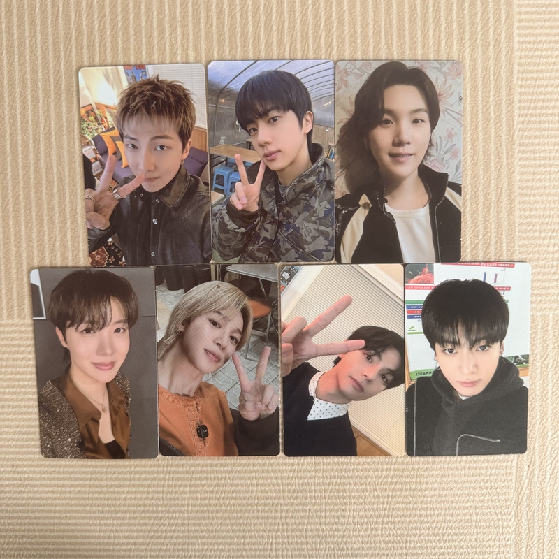 Bts (Bts) Wvs Special Card, Wvs B Special Card, Early Bird Special Card, Tian Jiuguo, Kim Taehyung