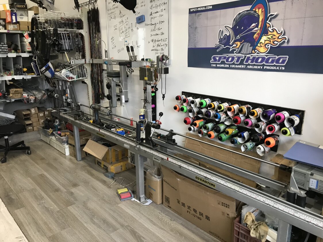 Боу 进口atom阿童木射箭划线器螺旋羽箭杆锁定直羽斜羽黄铜射箭器材
