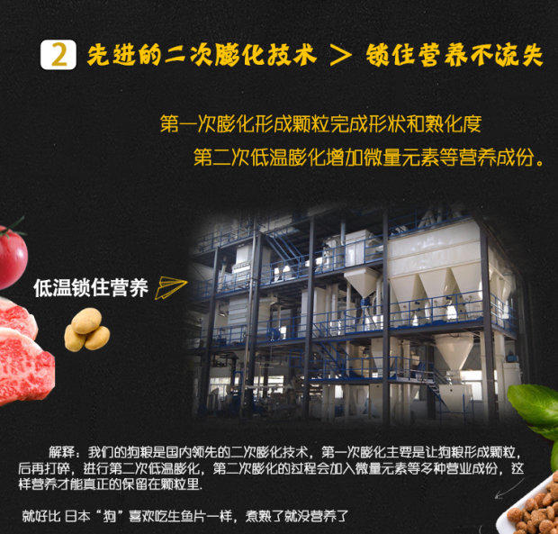 # 5 袋 Thức ăn cho chó số lượng lớn Thức ăn cho chó lớn dành cho chó trưởng thành 500g thức ăn cho chó trưởng thành ganador puppy