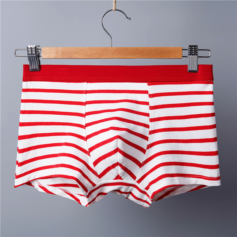 Quần lót nam cotton boxer mùa hè trẻ trung gợi cảm quần short bốn góc đầu cỡ lớn cá tính Hàn Quốc quần đáy quần quần lót lọt khe nam 