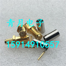 SMA-K-3 RF signal head SMAM 6MM external thread inner hole 50-3 Coaxial RG58 RG142 feed head