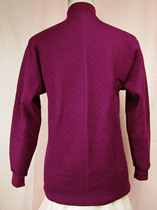 Clearance pure cotton underwear set womens half high collar middle-aged thin mother autumn and winter two-piece set padded warm cotton sweater