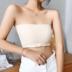 Đồ lót womens đánh dấu dây đai thép-free sexy backbra băng mỏng lụa phi trượt bộ sưu tập vô cơ áo ngực. 