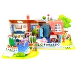 AI Shangpin Xuelong Polar Gibronic Board Adventure Castle Happy Villa Mansion Paper Paper Большая трехмерная трехмерная головоломка