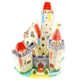 AI Shangpin Xuelong Polar Gibronic Board Adventure Castle Happy Villa Mansion Paper Paper Большая трехмерная трехмерная головоломка