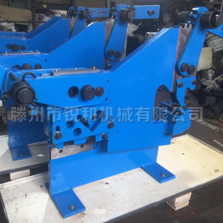 Tengzhou Ruihe Machinery multi-function shearing machine PBS-9 punching and shearing machine PBS-9 8 7 small shearing machine