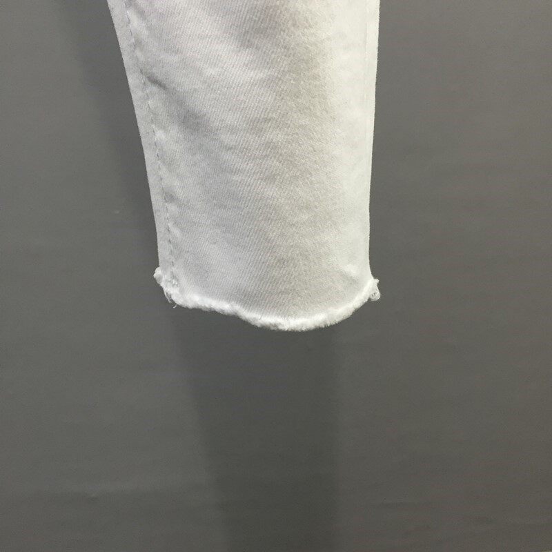 товар из китая 男士修身弹力白边牛仔裤2025春夏时尚全新高端容易匹配小脚九分裤